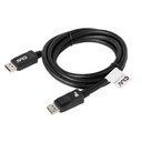 DisplayPort™ 1.4 HBR3 Cable Male/Male 2m/6.56ft 28AWG