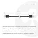 DisplayPort™ 2.1 DP™54™ VESA® Certified Cable 8K120Hz 3m/ 9.84ft