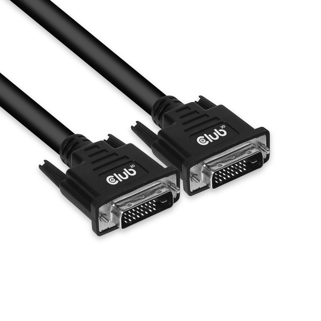 DVI-D Dual Link (24+1) Cable Bidirectional M/M 10m/32.8ft 28AWG