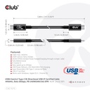 USB-C® 20Gbps USB-IF Certified Cable 4K60Hz, PD 240W(48V/5A) EPR M/M 2m/6.56ft