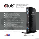 USB-A 5Gbps  or USB-C®Dual Display 4K60Hz Docking Station