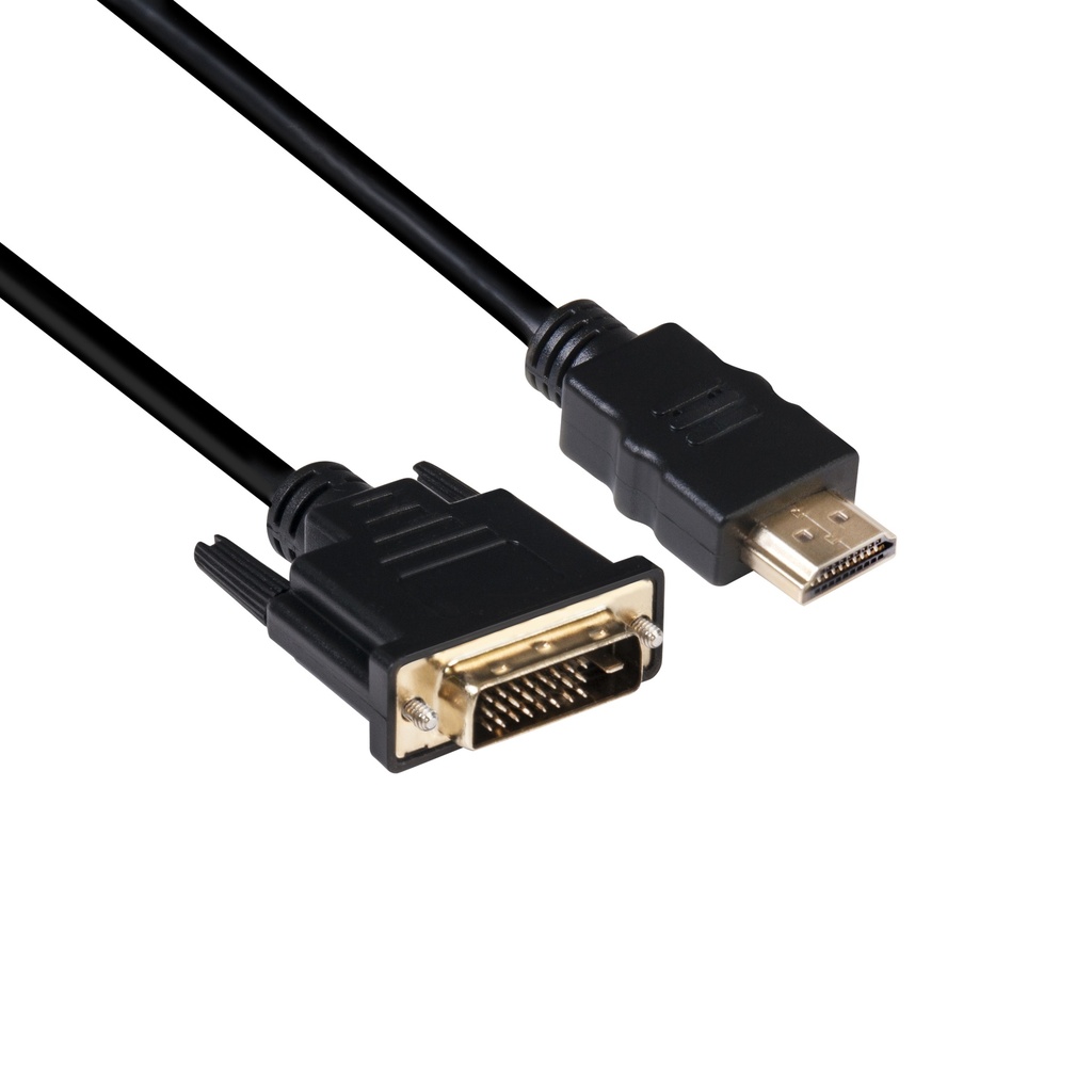 DVI to HDMI™ 1.4 Cable M/M 2m/ 6.56ft Bidirectional
