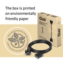 DVI-D Dual Link 24+1 M/M Cable 3m/9.84ft Bidirectional 28AWG