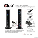 USB-A 5Gbps  or USB-C®Dual Display 4K60Hz Docking Station