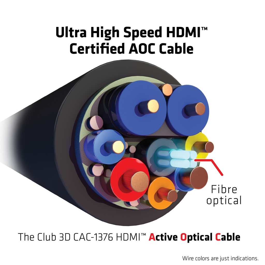 Ultra High Speed HDMI™ Certified AOC Cable 4K120Hz/8K60Hz Unidirectional M/M 10m/32.80ft