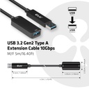 USB-A Extension Cable 10Gbps M/F 5m/16.40ft 