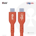 USB-C®  USB-IF Certified Cable, Data 480Mb, PD 240W(48V/5A) EPR M/M 4m/15Gbps3ft