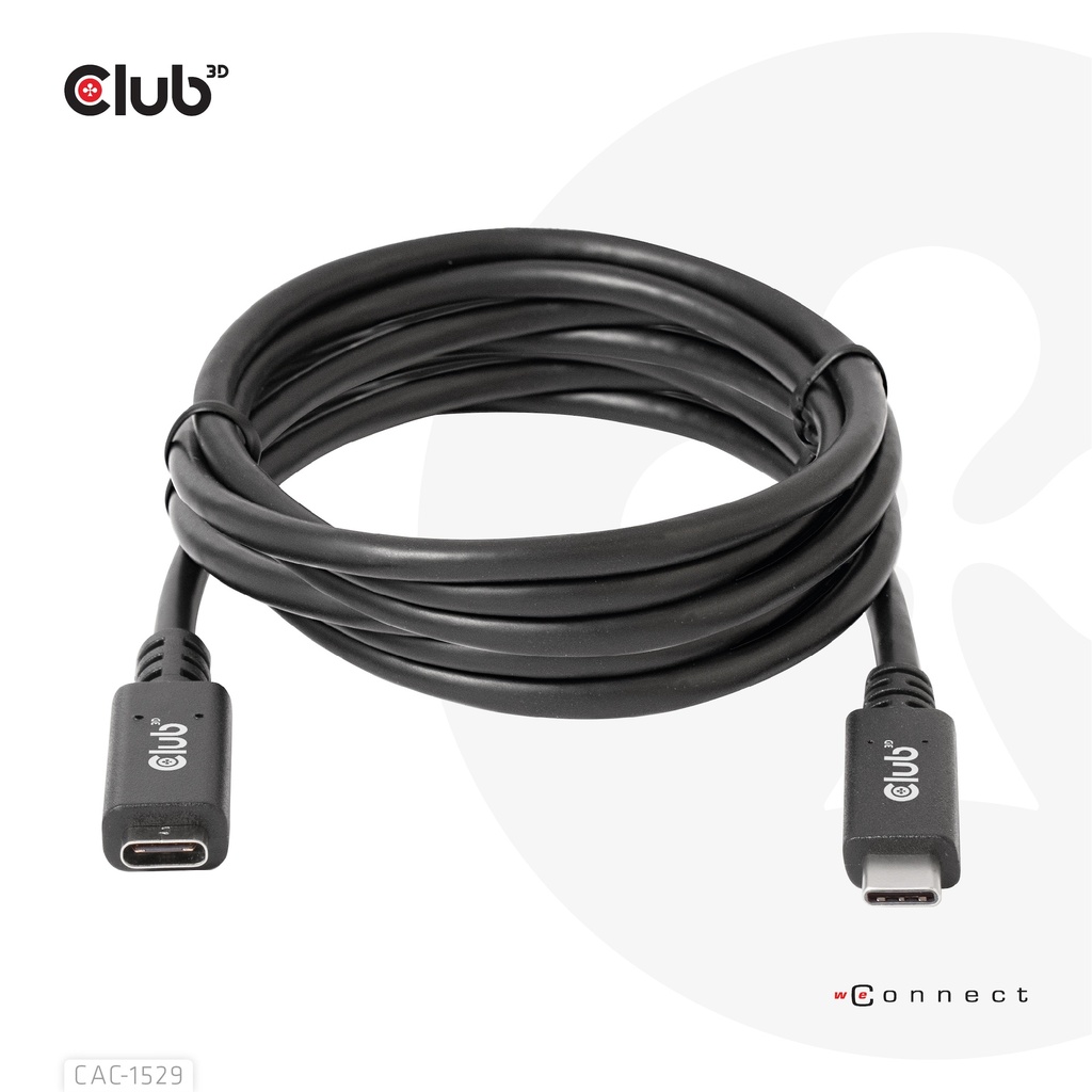 USB-C® Extension Cable 5Gbps 60W(20V/3A) 4K60Hz M/F 2m/6.56ft 