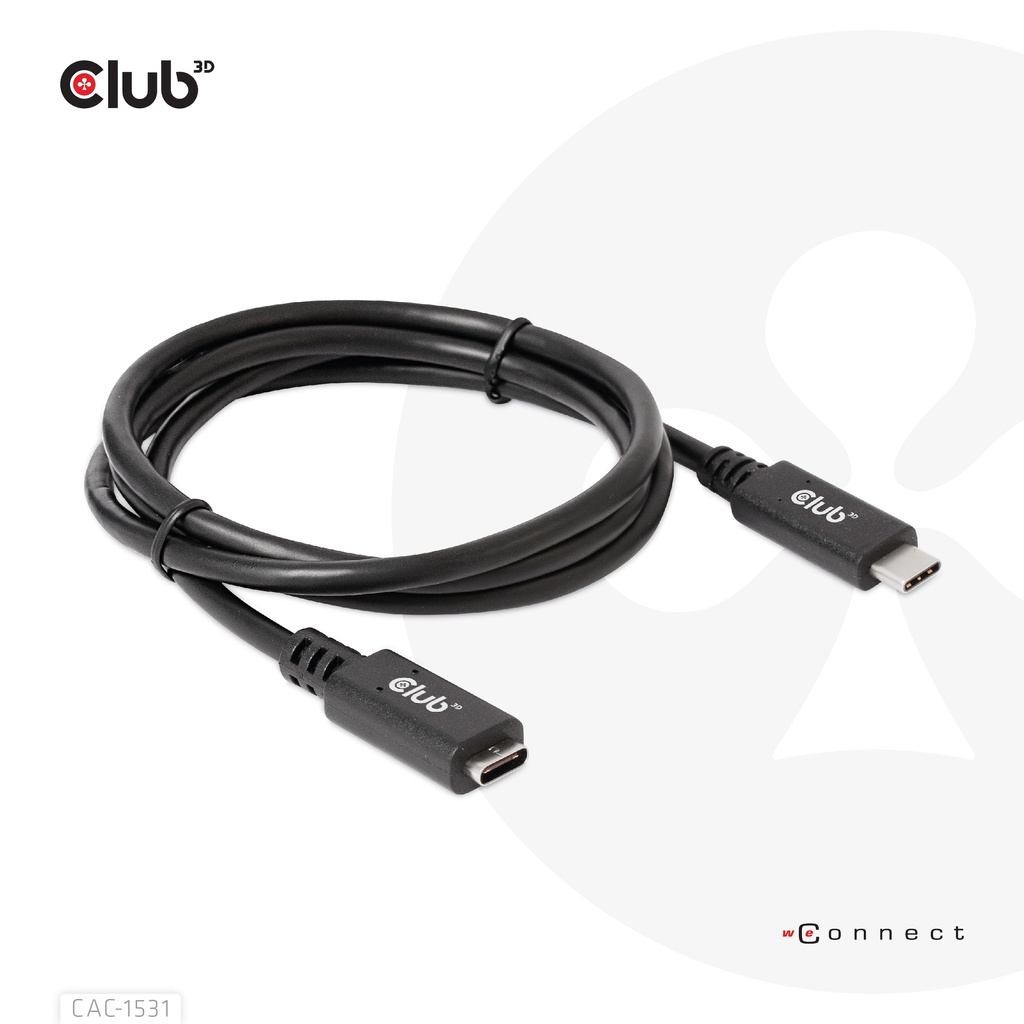 USB-C® Extension Cable 5Gbps 60W(20V/3A) 4K60Hz M/F 1m/3.28ft 