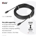 USB-C® to C Active 10Gbps Cable 8K60Hz M/M 5m/16.4ft 