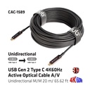 USB-C® Active Optical Cable A/V Unidirectional M/M 20 m/ 65.62 ft