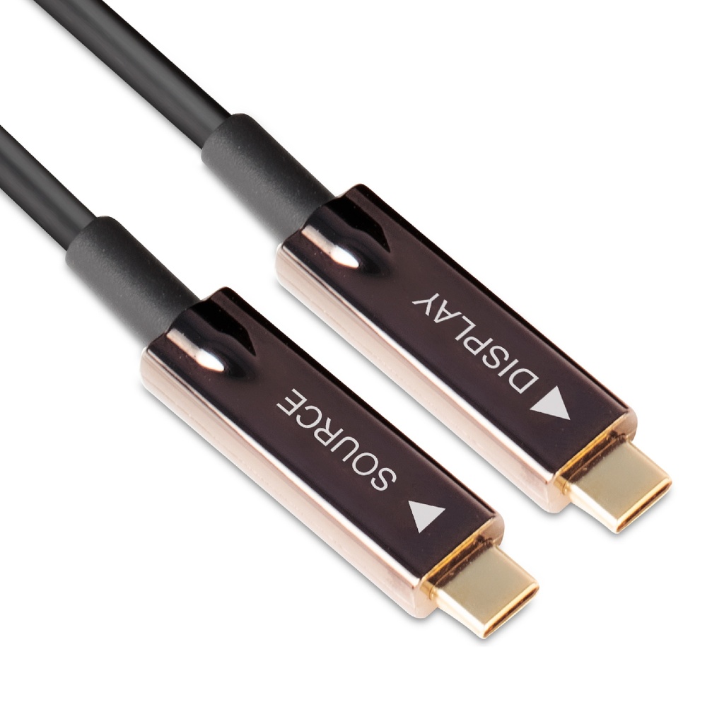 USB-C® Active Optical Cable A/V Unidirectional M/M 20 m/ 65.62 ft