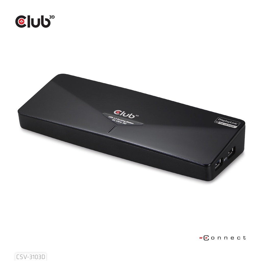 USB-A 5Gbps UHD 4K Docking Station DisplayLink® Certified