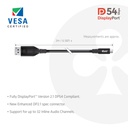 USB-C® to DisplayPort™ 2.1 DP54 Cable 2m/6.6ft