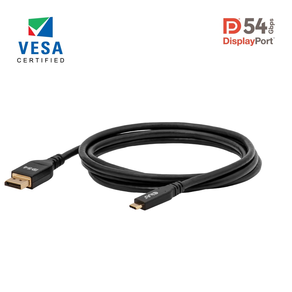 USB-C® to DisplayPort™ 2.1 DP54 Cable 2m/6.6ft