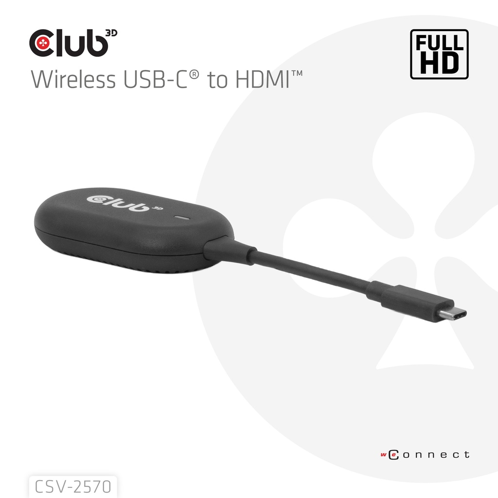 Wireless USB-C® to HDMI™