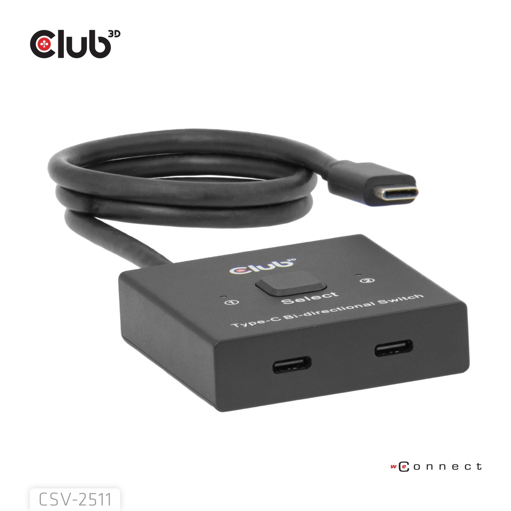 USB-C® Bi-Directional Video + Data + PD Switch