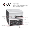 USB-A 5Gbps 4K UHD at 30Hz Mini Docking Station Ultra slim Design