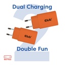 2-Pack USB C Charger 30 Watt Orange