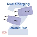2-Pack USB C Charger 30 Watt Purple
