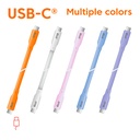 USB4 Gen2x2 Type-C Bi-Directional White 4K60Hz, Data 20Gbps, PD 240W(48V/5A) EPR M/M 2m/6.56ft
