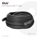 CAC-2580 Full-Feature USB-C® Cable 15m / 49.21ft 8K60Hz 10Gbps 60W