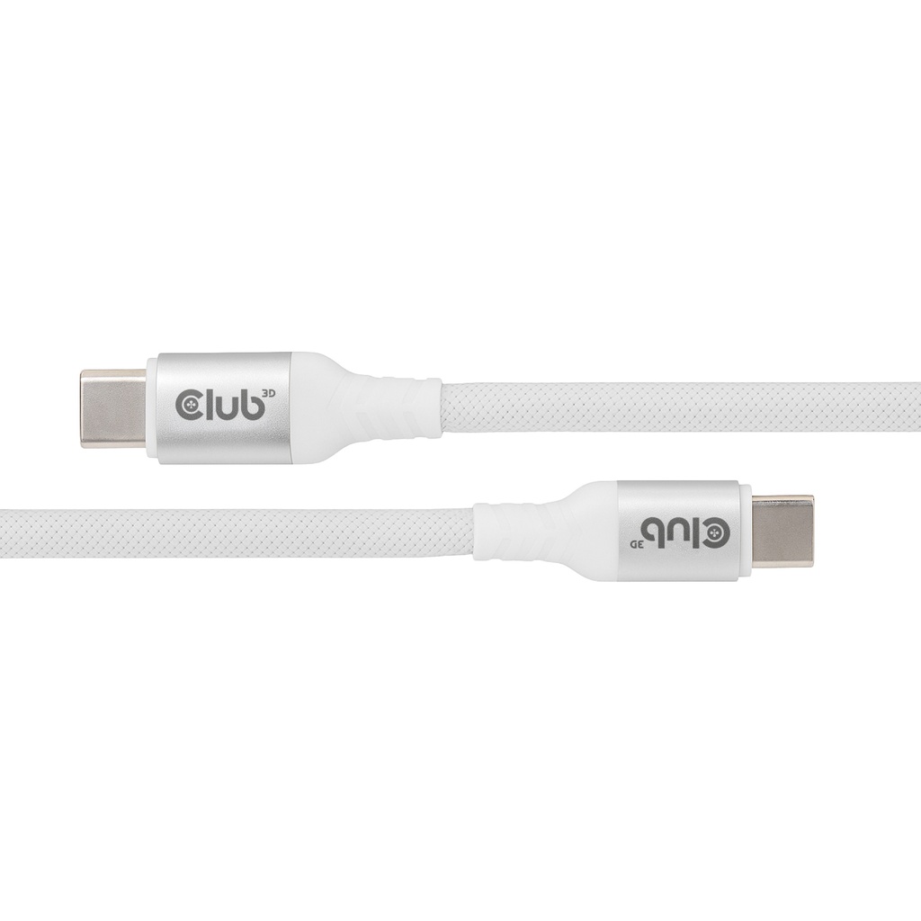 Magnetic USB type C Cable 240 Watt 2m White