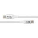 Magnetic USB type C Cable 240 Watt 2m White