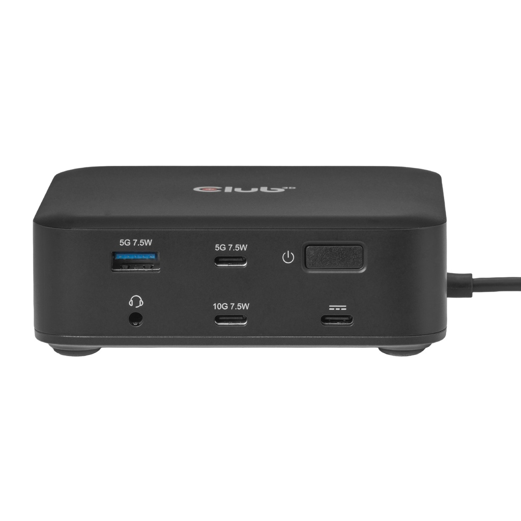 12-1 USB-C® Quad DisplayLink Docking Station 2x DisplayPort™ 8K60Hz + 2x HDMI™ 4K60Hz PD3.0 100Watt Ethernet 2.5G