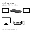 CSV-2512 KVM Switch Dual USB type C to HDMI 4K 60Hz