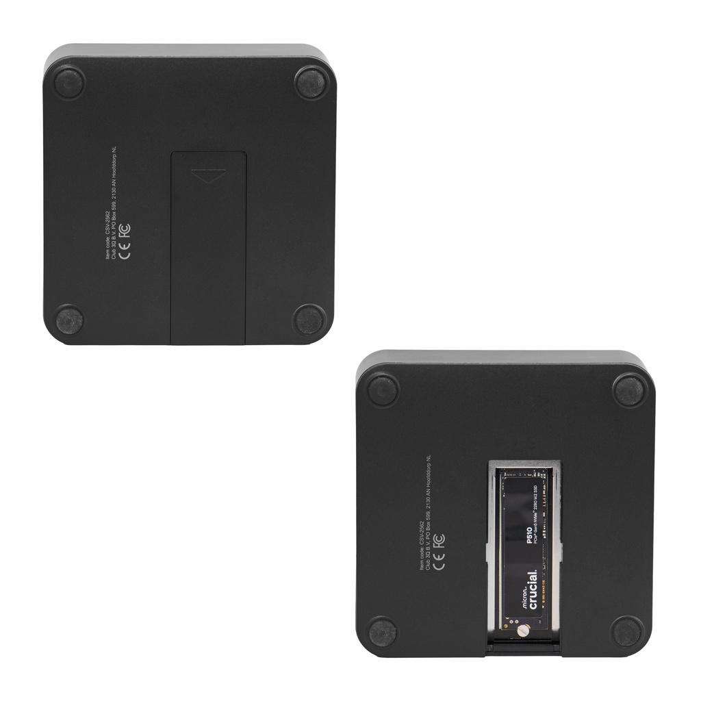 CSV-2562 13-1 Thunderbolt™ 5 Docking Station M.2 SSD 2x HDMI™ 8K60Hz Thunderbolt™ Share Certified 180W