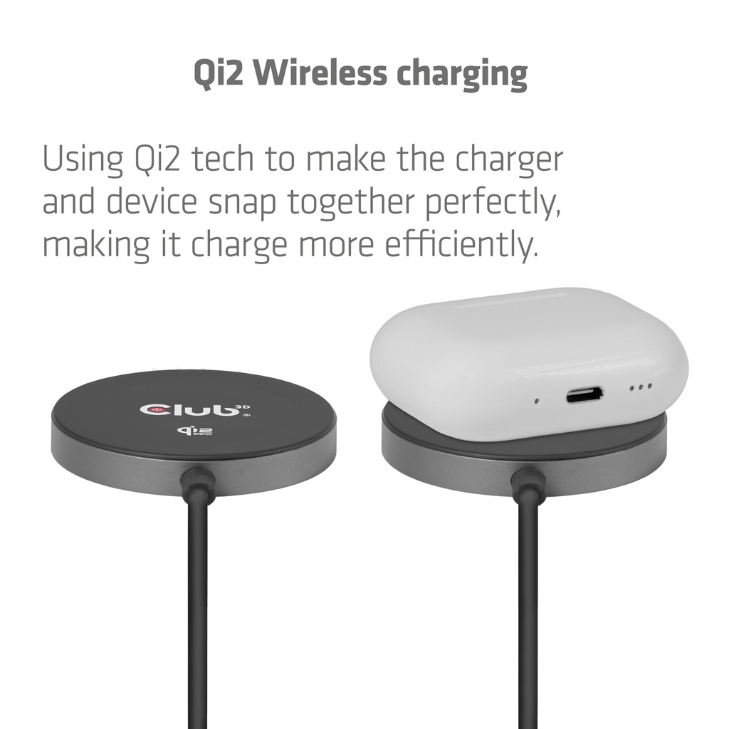 QI2.2 Charger 25 Watt Black