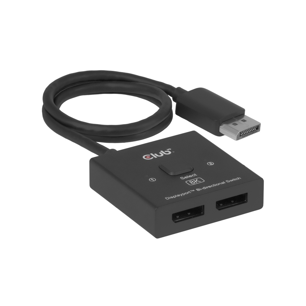 CSV-1009 DisplayPort™ 2-in-1 Bi-directional Switch 8K