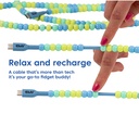 USB-C® Beaded Cable Blue