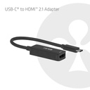 CAC-2505 USB-C® to HDMI™ 2.1 Adapter 8K60Hz