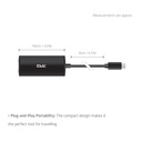 CAC-2531 USB-C® to RJ45 10G Ethernet Adapter M/F