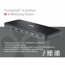Thunderbolt™ 4 Certified 12-in-1 Docking Station
