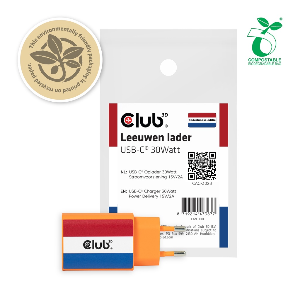 Leeuwen lader USB‑C® 30Watt