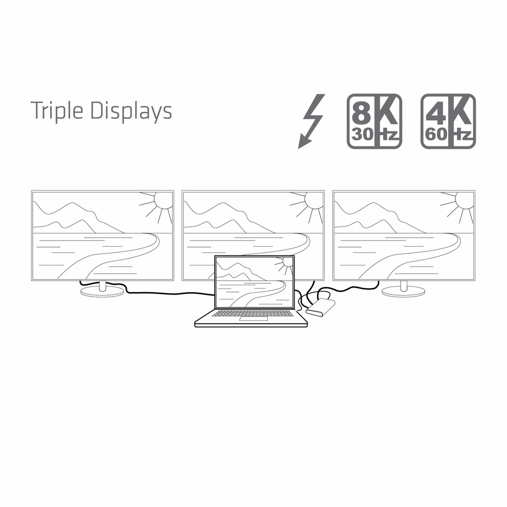 Thunderbolt™ 4 Certified 12-in-1 Docking Station