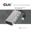 USB 3.1 Hub 4-Port with Power Adapter