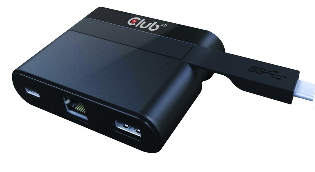 USB-C® to VGA + USB-A  5Gbps+ USB-C® Charging Mini Dock