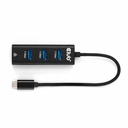 USB-C® 5Gbps to 3 Ports USB Type-A Hub with Gigabit Ethernet