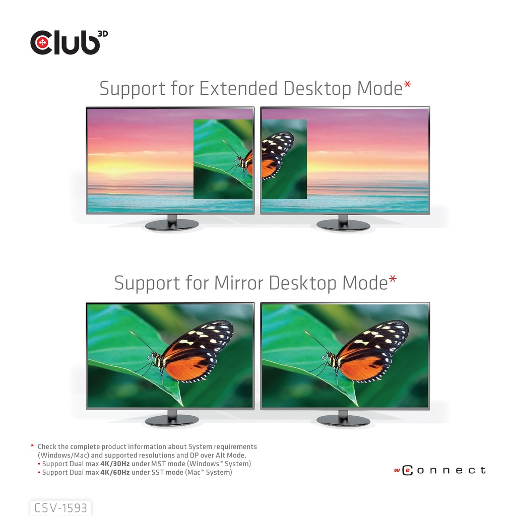 USB-C®5Gbps 8-in-1 hub with 2x HDMI™, 2x USB-A, RJ45, SD/Micro SD card slots and USB-C®female port