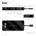USB-C®5Gbps 7-in-1 hub with 2x HDMI™, 2x USB-A 5Gbps, 1x RJ45, 1x 3.5mm Audio, 1x USB-C® 5Gbps 100W Female port