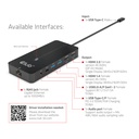 USB-C®5Gbps 7-in-1 hub with 2x HDMI™, 2x USB-A 5Gbps, 1x RJ45, 1x 3.5mm Audio, 1x USB-C® 5Gbps 100W Female port