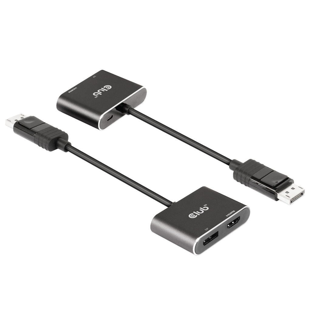 MST hub DisplayPort™ 1.4 to DisplayPort™ + HDMI™ 4K60Hz M/F 