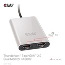 Thunderbolt™ 3 to HDMI™ Dual Monitor 4K60Hz 