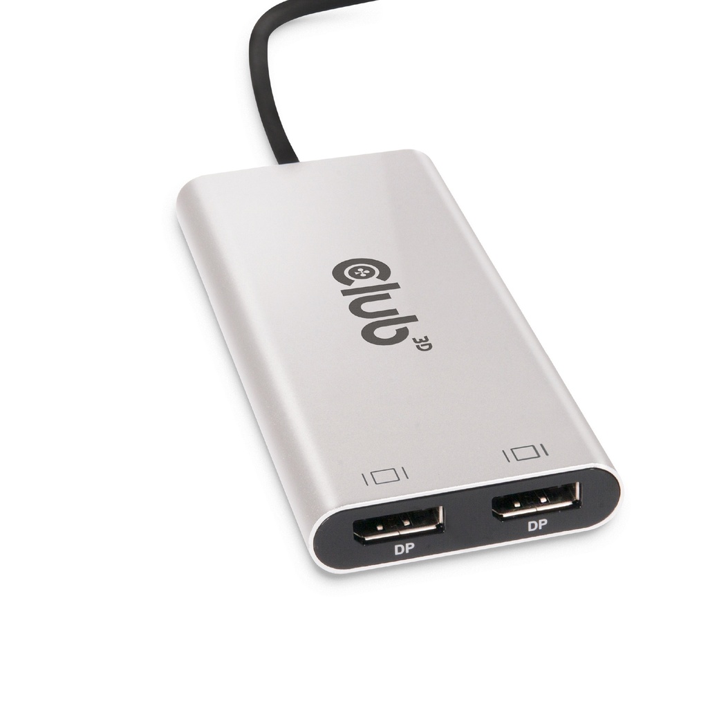 Thunderbolt™ 3 to DisplayPort™ Dual Monitor 4K60Hz M/F