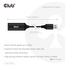 USB-A to RJ45 Ethernet 5G M/F Adapter