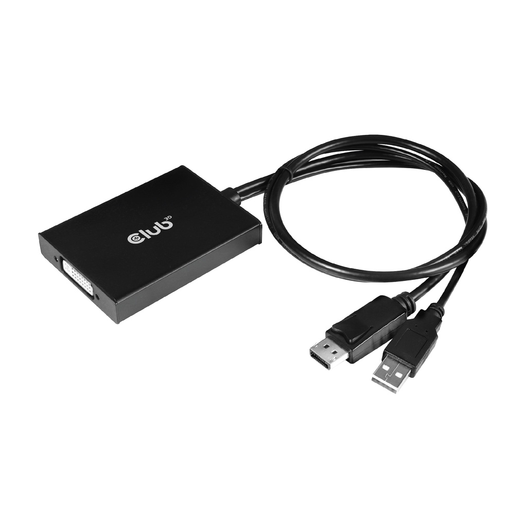 DisplayPort™ to Dual Link DVI-D HDCP OFF version Active Adapter M/F for Apple Cinema Displays